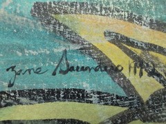 20×28 1992 Zane Saunders Painting Australian/Aboriginal (Listing #282)