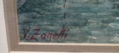 Vittore Zanetti Zilla At the Bridge of Sighs REDUCED TO $1,200