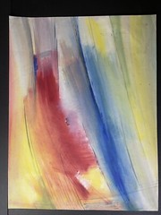 Painting by unknown author. No signature. Abstract. Cuban Art