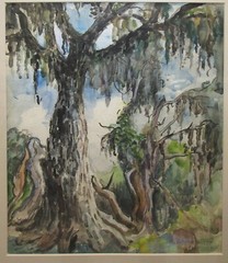 Otto Rothenburgh 1930s Louisiana Bayou WC Listed New Jersey Artist