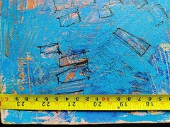 Original Oil Painting by Cristian Tiburcio 2005 Bonao Dominican Republic