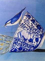 Original Painting, Vibrant Beautiful Colors.
