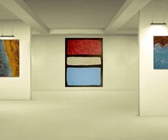 Mark Rothko Style Giant Canvas Painting 81”X62” (6 Foot 9 inch) Abstract