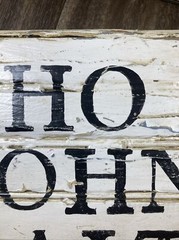 Who Is John Galt Original Wood Painting 9×13 Rustic Design Atlas Shrugged