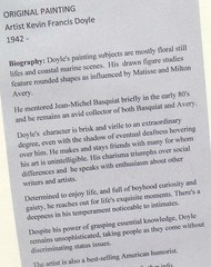America’s Birthday original listed AskART well-known painter Kevin Doyle
