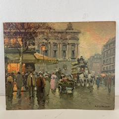 Antoine Blanchard Cafe De La Paix