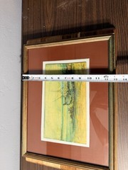 Nilo Lenci Vintage Harbor Scene Painting 1983 Italian Seascape Artwork