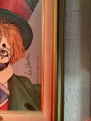 Wee Willie By Red Skelton AUTOGRAPHED Painting Vintage Rare Frame Signed