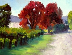 December 25 plein air 14 x 18 oil D Cushman