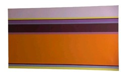 Abstract oil Painting 30X56″ 1970 Jerrold Schoenblum NYC Artist