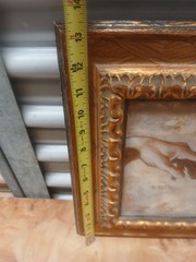 Original Signed Acrylic Pastel Painting Michelangelo The Creation of Adam Framed