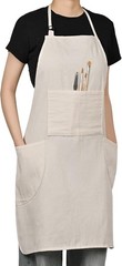 Painting Apron for Men and Women, Professional for Acrylic, Oil and Watercolor