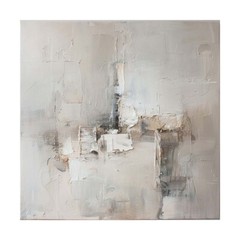 Gray Dreamscape abstract oil painting hand painted on canvas Living Room 31in