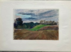 Franz Ehmke *1928 -2018 DDR Painter °At Tegler Fließ near Schildow