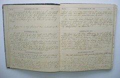 HISTORIC 1865 EDWIN WHITEFIELD LANDSCAPE ARTIST JOURNAL DIARY, 1842 SILVER MEDAL