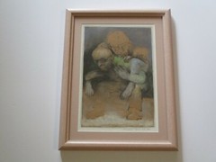 VINTAGE RUSSIAN ? DRAWING PORTRAIT EXPRESSIONISM MODERNISM SIGNED MYSTERY ARTIST