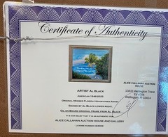 Al Black Florida Highwaymen St. Lucie Beach VERY FINE Best price on eBay!