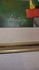 Lesver De Quiros Cuban Art Cuba Oil Painting 1991 Limited Edition Original