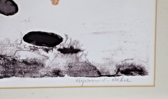 VIRGINIA DEHN (1922-2005) ETCHING Titled SEA BLOOM 18/20 WIFE OF ADOLF DEHN