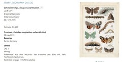 Josef Fleischmann (Illustrator / Brehm’s „Life of Animals“) watercolor, c1900(m)