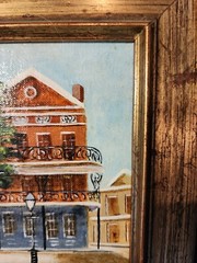 Original Vintage Paul SAMSON oil On Canvas New ORLEANS PAINTING