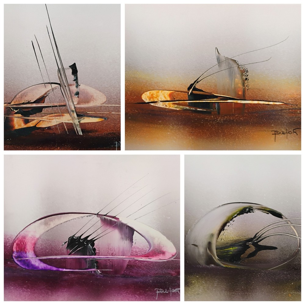 4 Fabio Pace Brazilian Painting Original Art