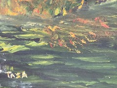 DENNIS TASA Original ABSTRACT MODERN IMPRESSIONIST OIL ON CANVAS Taos NM Artist