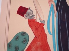 UNIQUE PAINTING ORIGINAL ILLUSTRATION SIGNED MYSTERY ARTIST SNOW WHITE STYLE VTG