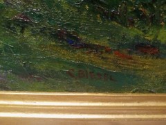 Chicago and New York impressionist / moderist Charles Biesel ‚Near Eagle River‘