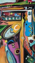 Nikolai Kemensky, Pecos Wilderness 4, Acrylic On Canvas 2007 Modern Abstract