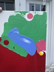 Original Abstract Acrylic Painting on canvas – Circus Circus 1