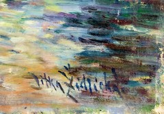 Jitka Zidlicka (Chech,early 20C) oil painting antique 132105