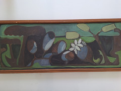 Painting Hst Modern Abstract Still Life Painting Framed Signed Hermann Böbel