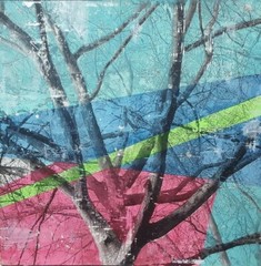 Art Painting: Juan del Campo – Composicion X (stretched on stretcher)