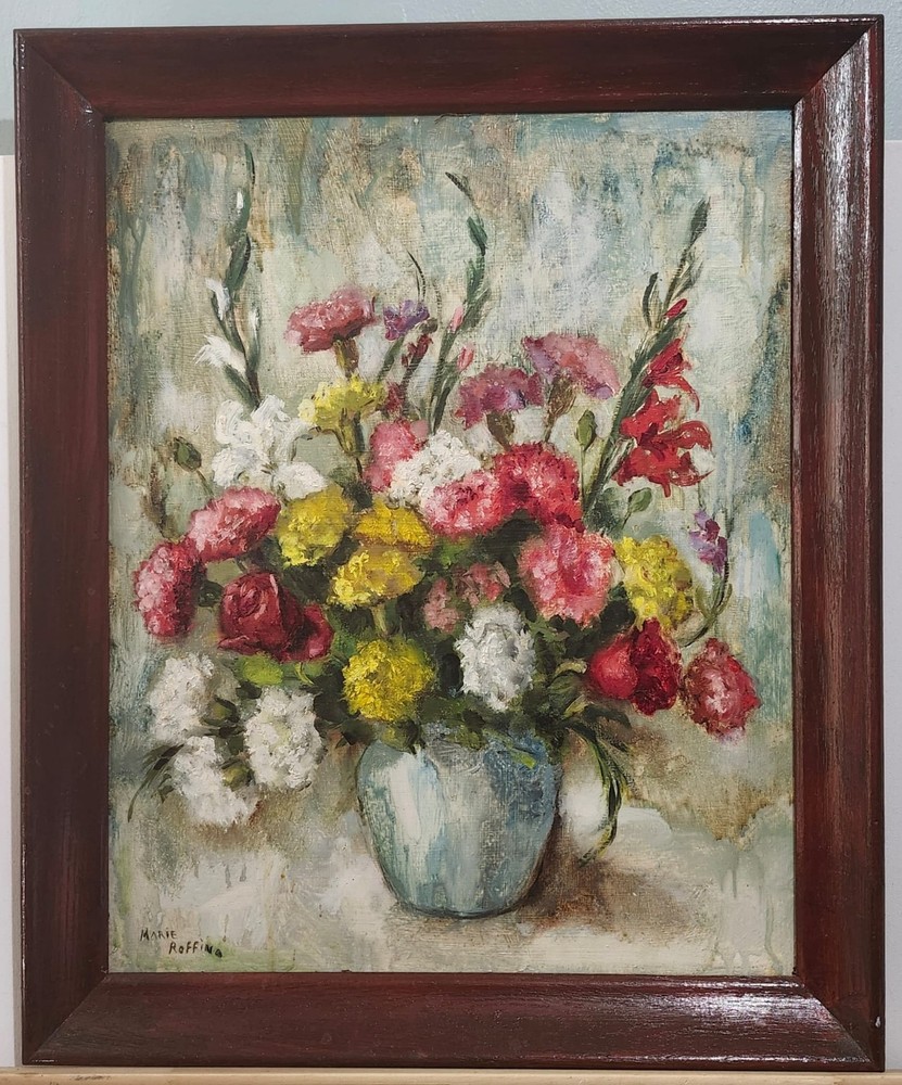 Vintage Original Still Life of Flowers
