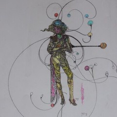 Original painting signed by the artist. Year 2013. Illegible Signature.