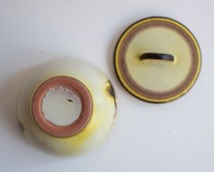 Hildegard Delius Neuhaldensleben Lidded Box Bauhaus Hand Painted Ceramic ca 1931