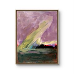 Barefoot Bay 2 Landscape Impressionism Сanvas wall art signed 11×14 Original