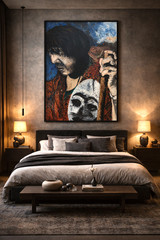 Vallejo Carlos Julio Ramirez 63 X 45 Inches From a Private Miami Collector