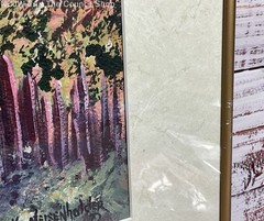 Adobe – South Window Painting by Mark Meisenholder Signed Framed Art
