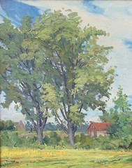 Ontario Canada And New York Post Impressionist Landscape Signed William A Drake