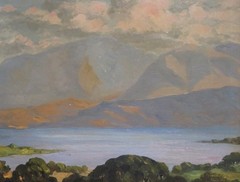 Alexander Scott (1876-1944) Scottish Highland Landscape ANTQUE OIL PAINTING