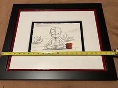 Fabio Napoleoni Original Ink GALLERY FRAMED One Of A Kind
