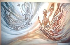 „Artistic“ Original Oil Painting on Canvas „36 x 60“ JaNice Interiors Accents