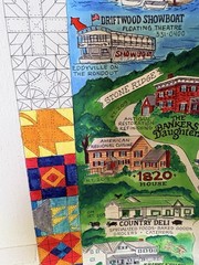 1988 White Mountain Puzzle Co Hudson River Valley Original watercolor Artwork