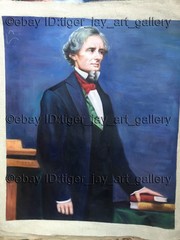 Jefferson Davis Confederate States of America President CSA Christian county Art