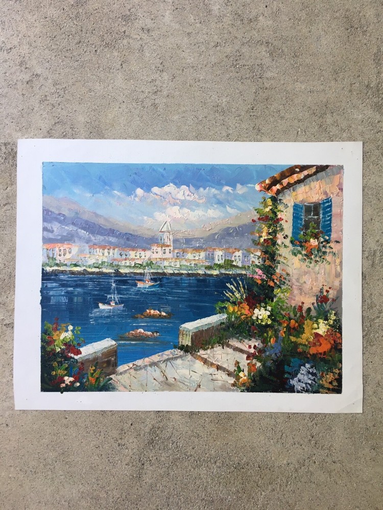 Beauty of the Summer – Original oil painting on canvas, 15” x 19 1/4” 