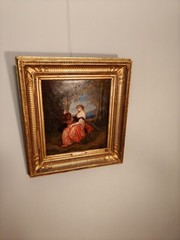 Oil paintings original 1820 – 1874 Louis Devedeux