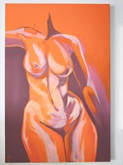 Original Nude Painting, Large Size Modern art, Oil on Canvas