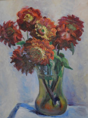 WILLIAM GLACKENS (1870-1938, New York); attributed, STILL LIFE, O/C, Signed WG